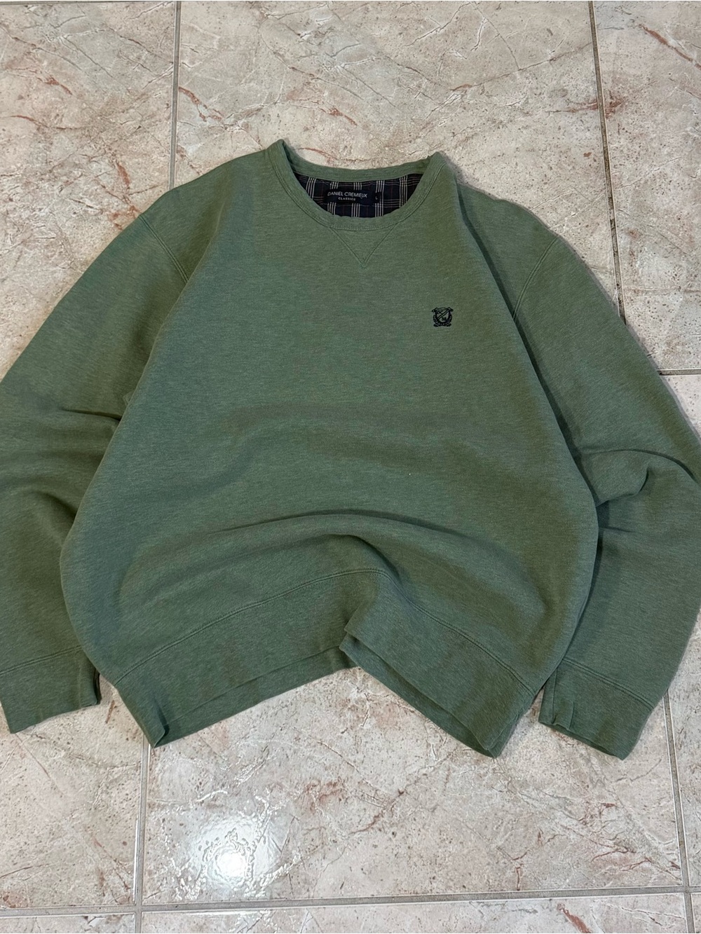 Vintage Daniel Cremieux Classics Green Crewneck Sweatshirt – Large